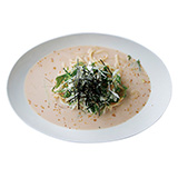 Kichen KEIJI - 明太子と香味サラダのパスタ(400円)